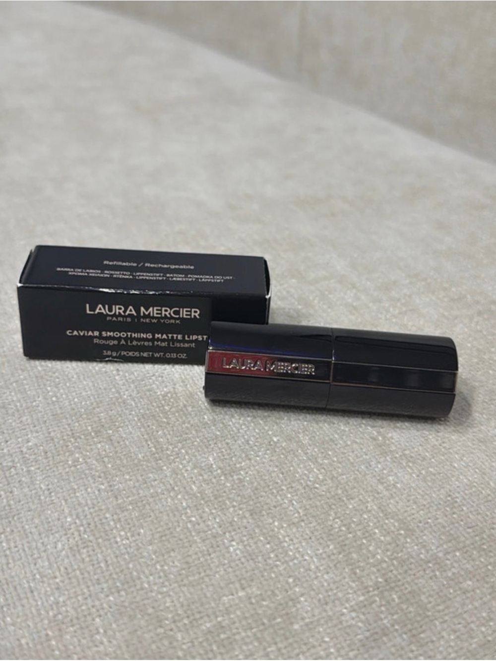 laura mercier Matte Lipstick - Deep Wine Red